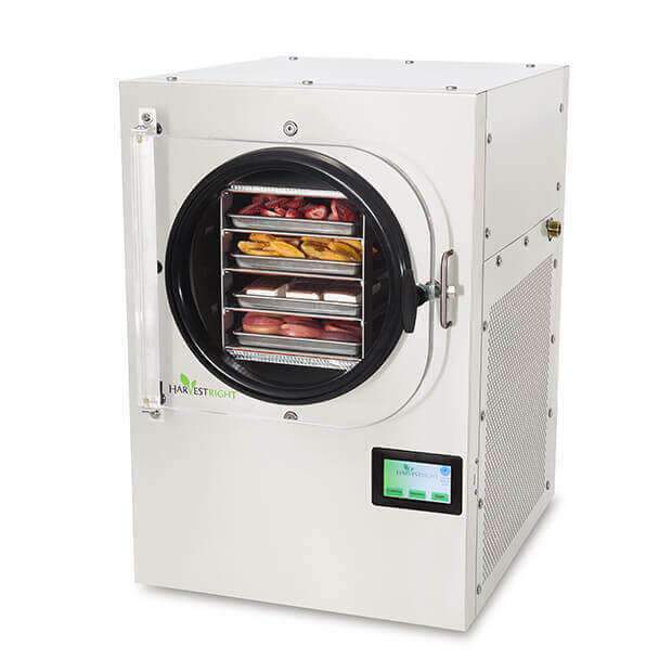 Harvest Right Medium Freeze Dryer, Stainless Steel, 6L Capacity, -46Â°F, Includes Mylar Starter Kit