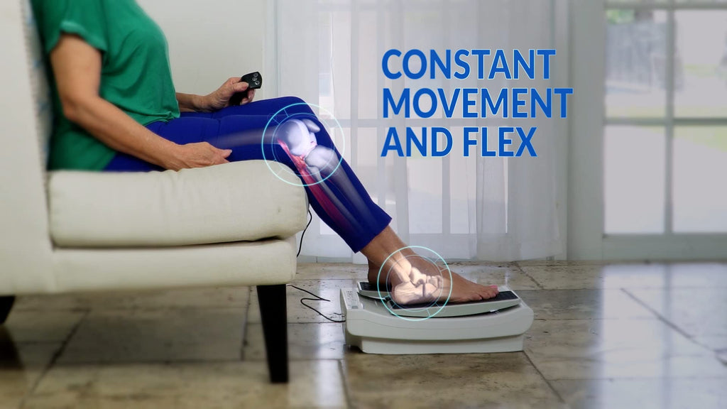 Intellibrands LegXercise PRO Automatic Leg Mover, Stimulates Circulation, Reduces Swelling, Passive Exercise Machine