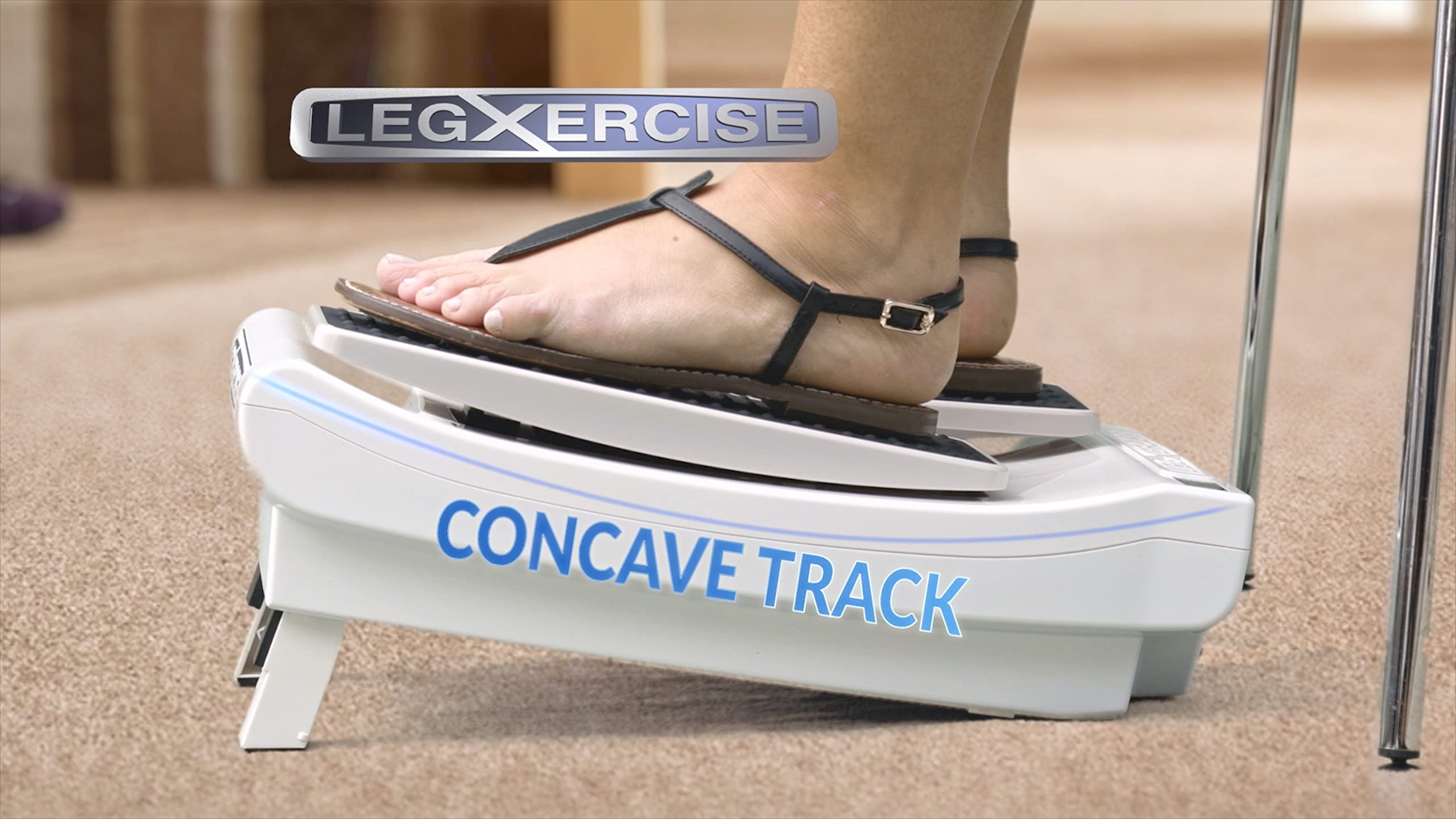Intellibrands LegXercise PRO Automatic Leg Mover, Stimulates Circulation, Reduces Swelling, Passive Exercise Machine