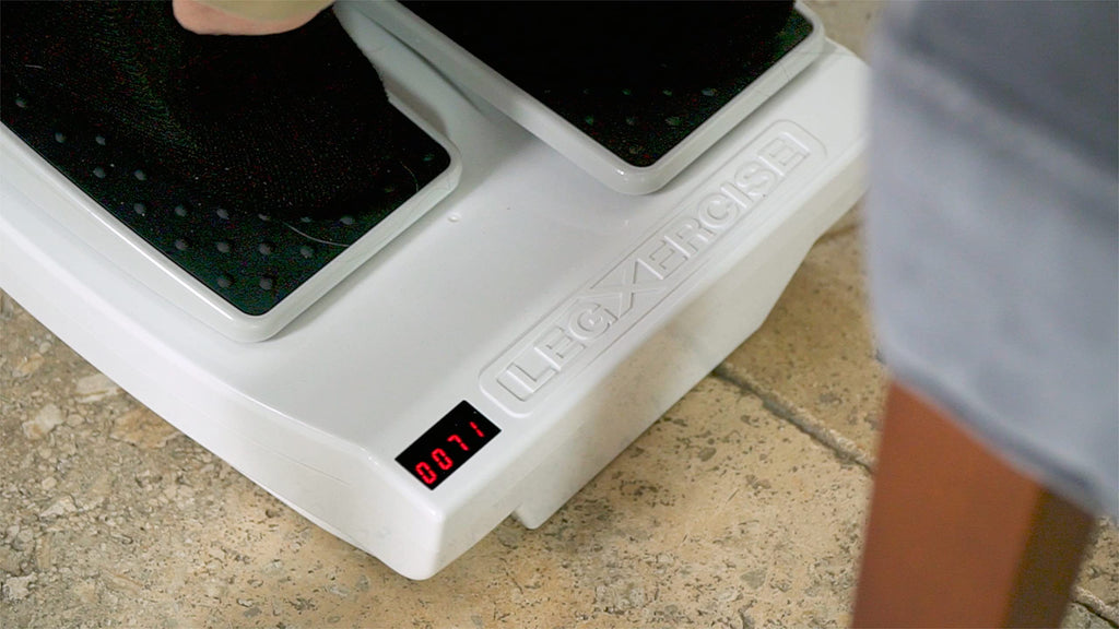 Intellibrands LegXercise PRO Automatic Leg Mover, Stimulates Circulation, Reduces Swelling, Passive Exercise Machine