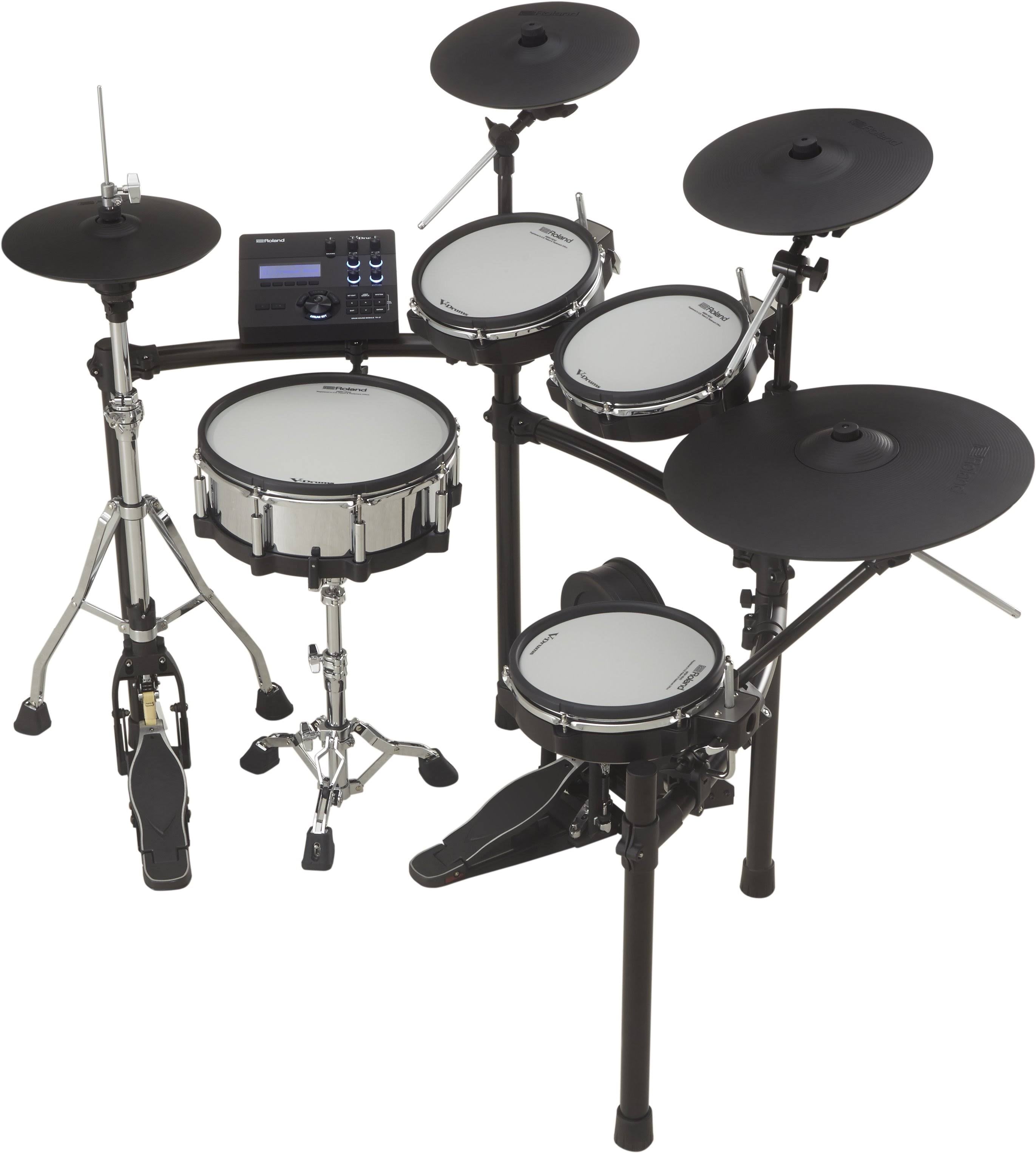 Roland TD-27KV V-Drums Electronic Drum Set with Digital Snare and Ride Cymbal