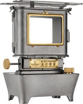 Thous Winds Fire Dance Oil Lantern, Stainless Steel, Retro Silver, Outdoor Cooking & Lighting